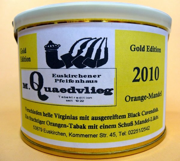 Goldedition * 2010 * Orange/Mandellikör * 100g