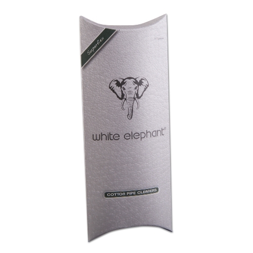 Pfeifenreiniger WHITE ELEPHANT Superflex konisch weiß 100 Stück