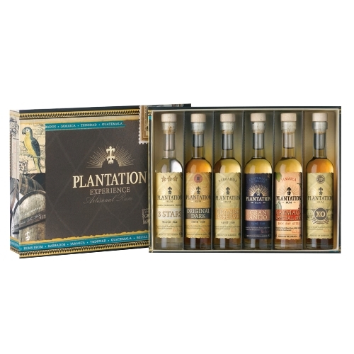 Rum Plantation Experience Box 6 x 100 ml verschiede Abfüllungen