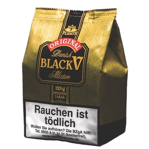 DANISH BLACK V (Black Vanilla) (Nachfüllbeutel), 125g