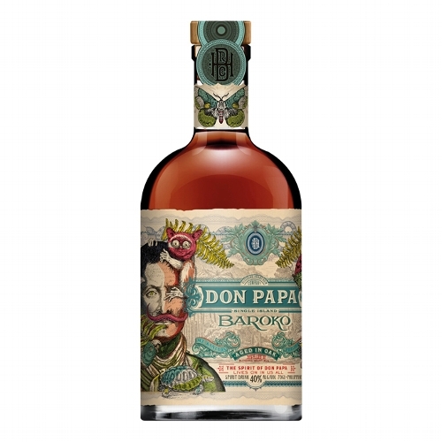 Rum DON PAPA Baroko 40% Vol., 700ml