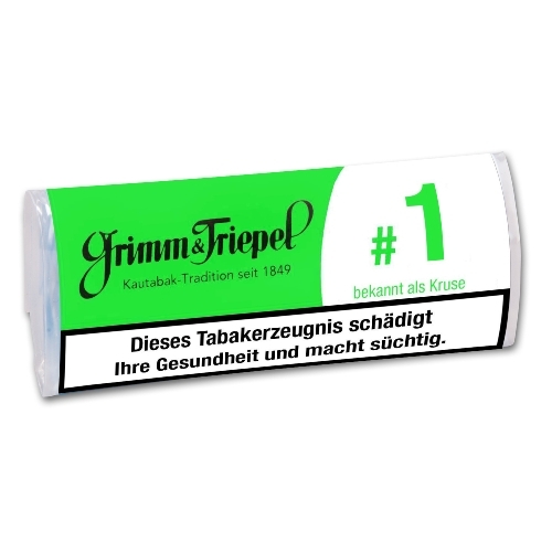 Grimm & Triepel No 1 (bekannt als Kruse) Kautabak, 14g