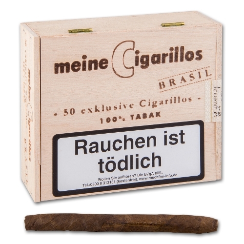 MEINE Cigarillos Brasil, 50er Kiste