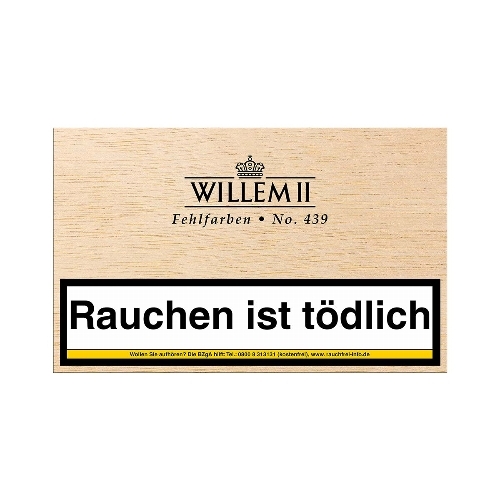WILLEM II FF 439 Sumatra, 50er Kiste
