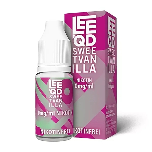 E-Liquid LEEQD Crazy Sweet Vanilla 0mg 50 PG / 50 VG